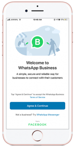 is whatsapp business free
