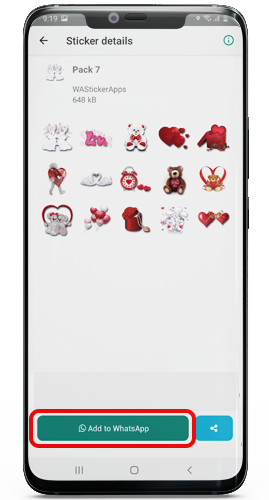 Descargar WhatsApp Love Stickers App Apk