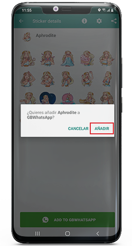 Descargar GBWhatsApp Stickers para Android