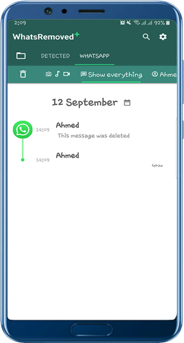 récupérer messages supprimés de WhatsApp