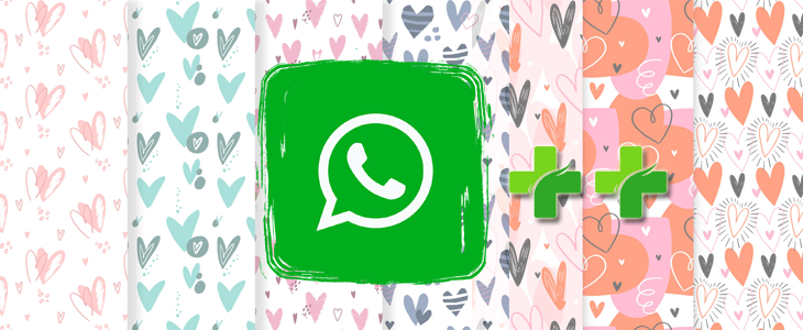 Download romantiske WhatsApp temaer