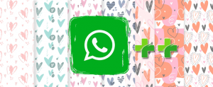 Laden Sie romantische WhatsApp Themes