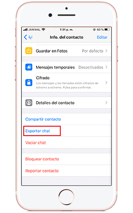 ¿Cómo mover chats WhatsApp a Telegram iPhone ?