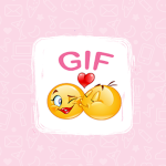 Download GIF klistermærker WhatsApp