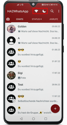 Aktualisieren Hawa WhatsApp Neue Version 2022
