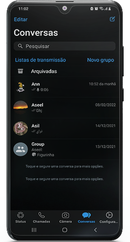 whatsapp iphone para android 2022