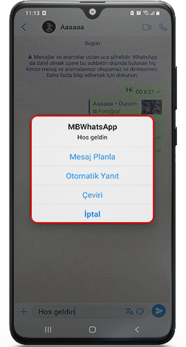 mb whatsapp güncelleme