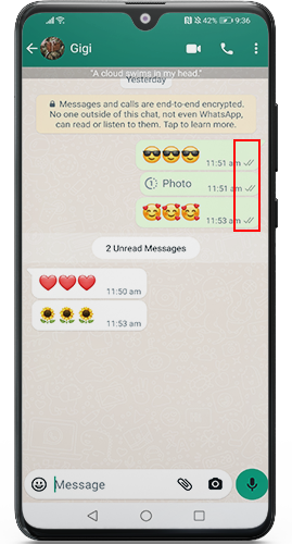 how to read whatsapp messages without blue tick
