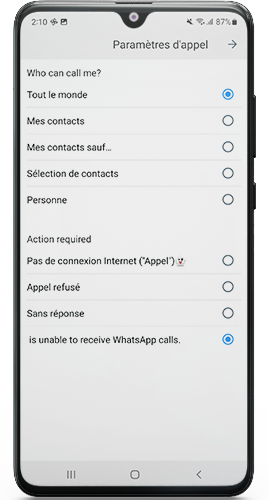 whatsapp ios 14 pour android