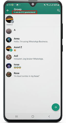 WhatsApp nieuwe versie 2022