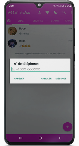 WhatsApp AG2 Dernière Version 36.5