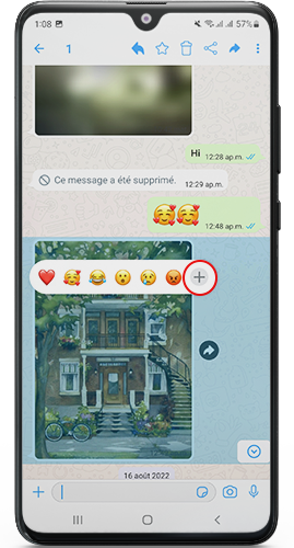 metter à jour WhatsApp iPhone pour Android 