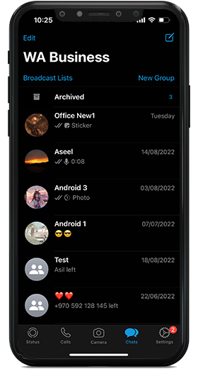 WhatsApp Dark Mode On iPhone