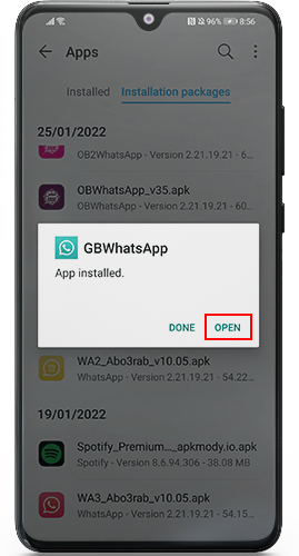 update WhatsApp GB Pro