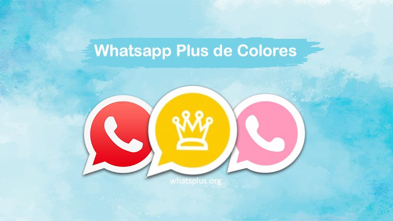 Whatsapp Plus de colores