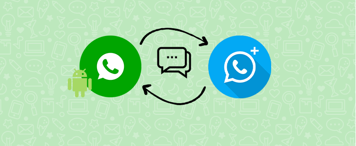 Transfer from WhatsApp Plus to Official WhatsApp and vice versa