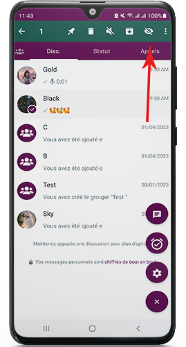 Télécharger WhatsApp Purple 