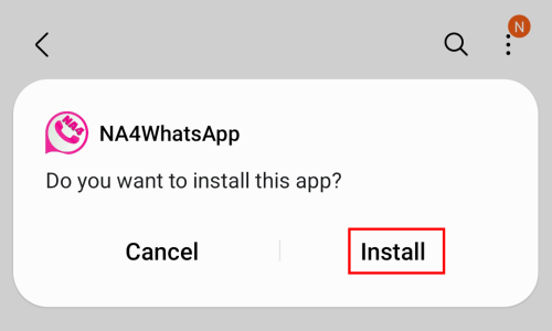 na4 whatsapp install
