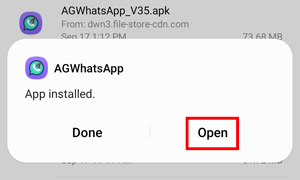 ag whatsapp apk download
