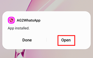 ag2 whatsapp update